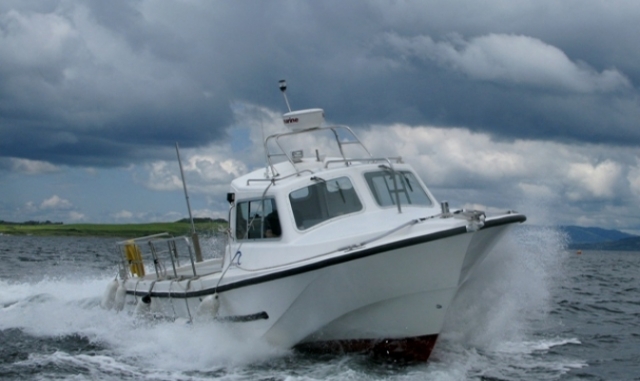 Covered boat